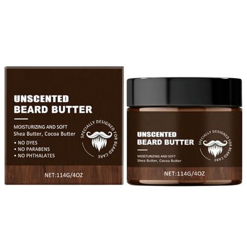 Beard Butter, Men Grooming Moisturizer Balm, Hydrating Conditioning Cream, Softens and Nourishes Face Hair, Ideal als Geschenk für Urlaub und Familien von Générique