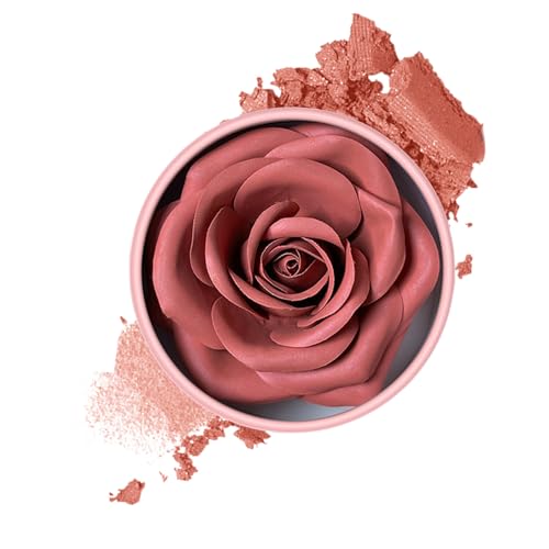 Blush Roses, Flower Rouge, 3D Rose Petal Texture, Lightweight Buildable Formula, Blends Effortlessly, Long-Lasting Cheek Color for Face Makeup Girls Parties Gatherings, 10 ml von Générique