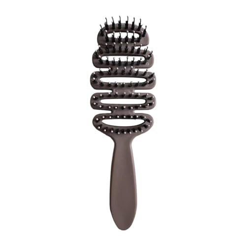 Boar Bristle Paddle Brush, Anti-Static Hair Brush for Men, Scalp Massage Comb for Frizzy Hair, Smooth Detangling Hair Brush for Styling and Care, 0,06 x 3,15 x 1,18 Zoll von Générique