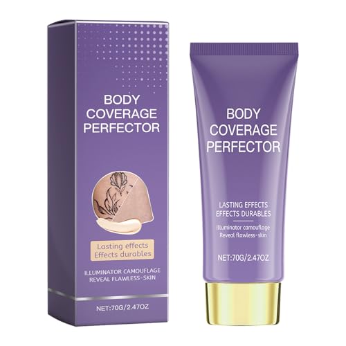 Body Foundation Waterproof, Lightweight Skin Cover-Up, Natural Gentle Coverage for Men Women Gym, Workplace, Travel, Wedding, Daily Use, Smooth Even Tone, Body Makeup von Générique