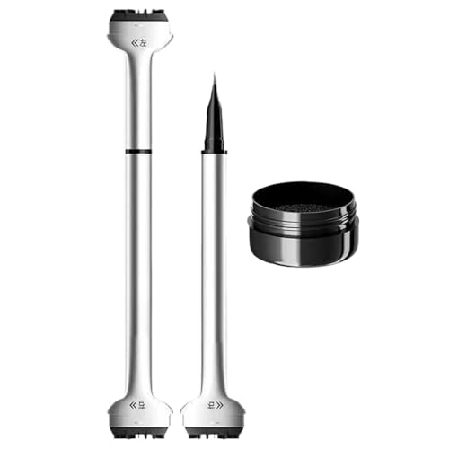 Bottom Lash Stamp, Waterproof Bottom Eyelash Makeup Tool Stencil, 10 x 8 x 5 cm Enhancer Tools, Sweatproof Lazy Lashes Stamp with Ink for Women, Girls von Générique