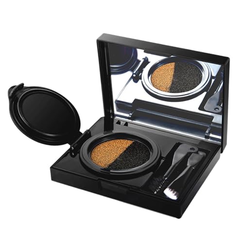 Brow Pomade – Palette für Augenbrauen | Augenbrauensalbe mit Pinsel | Zwei-Augen-Pomade | Wasserdichtes Augenbrauenpulver | Augenbrauen-Creme mit Stempel | Beschichtungscreme von Générique
