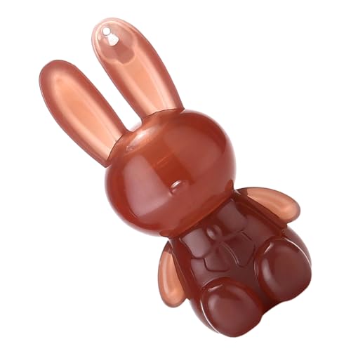 Bunny Shaped Lipstick, Moisturizing Plump Lipgloss, 6 Farben Set, Lippenstift, nicht sticky Formula für Damen, Mädchen, den täglichen Gebrauch von Générique