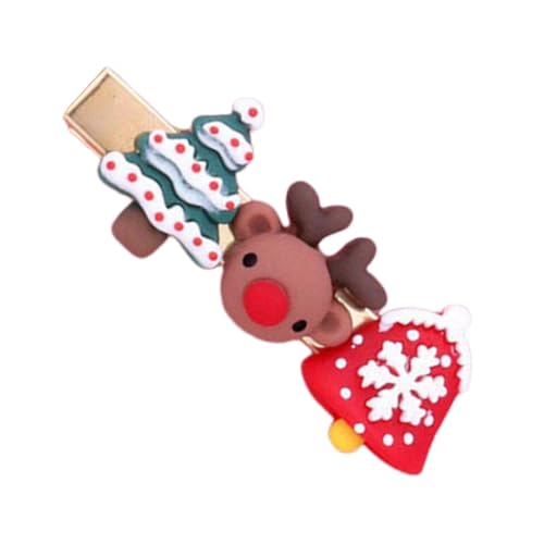 Christmas Hair Clips – Christmas Snap Hair Clips, Christmas Antler Hair Clips | Christmas Reindeer Hair Haarspangen mit Baumdesigns, nicht Slip Hair Pins für Styling Holiday Festivals Christmas Hair Clips – Christmas Snap Hair Clips, Christmas Antler Hair Clips | Christmas Reindeer Hair Haarspangen mit Baumdesigns, nicht Slip Hair Pins für Styling Holiday Festivals von Générique