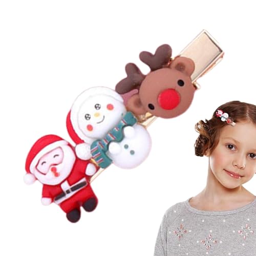 Christmas Hair Clips – Christmas Snap Hair Clips, Christmas Antler Hair Clips | Christmas Reindeer Hair Haarspangen mit Baumdesigns, nicht Slip Hair Pins für Styling Holiday Festivals Christmas Hair Clips – Christmas Snap Hair Clips, Christmas Antler Hair Clips | Christmas Reindeer Hair Haarspangen mit Baumdesigns, nicht Slip Hair Pins für Styling Holiday Festivals von Générique
