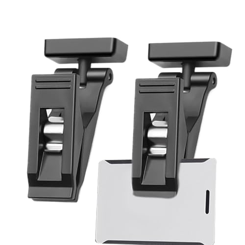 Clip für Autotaschen – Magnetkarten-Clip für Auto | 8 Stück selbstklebende Aufbewahrungs-Organizer für das Dokument zur Registrierung von Führerschein | Halterung für Haftnotizen, Magnetic Model, Se von Générique