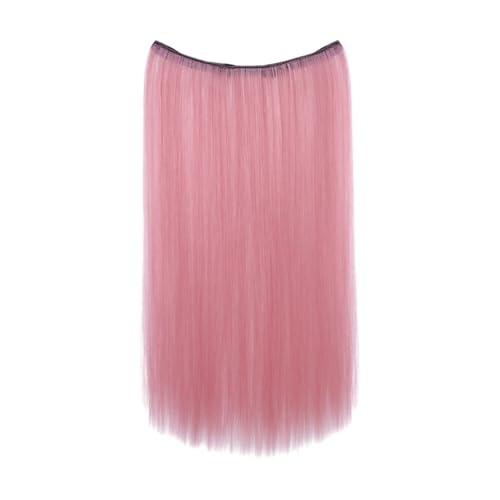 Clip in Haarverlängerungen – natürliche Haarverlängerungen | sofortige Haarverlängerung, einrastende Haarverlängerung, glatte Postime, 20 Zoll für Mädchen, Invisibl von Générique