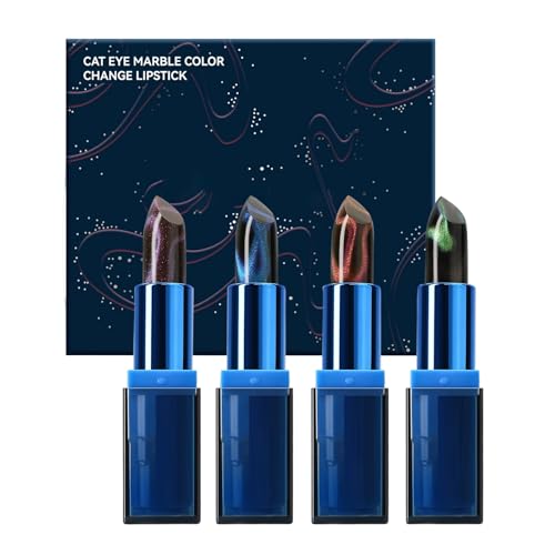 Color Changing Lipstick, 4 x Tinted Lip Balm, Long Lasting, Lightweight, Nourishing Moisturizer for Daily Makeup, Natural Look, Smooth Lip Care and Hydrating Formula Color Changing Lipstick, 4 x Tinted Lip Balm, Long Lasting, Lightweight, Nourishing Moisturizer for Daily Makeup, Natural Look, Smooth Lip Care and Hydrating Formula von Générique