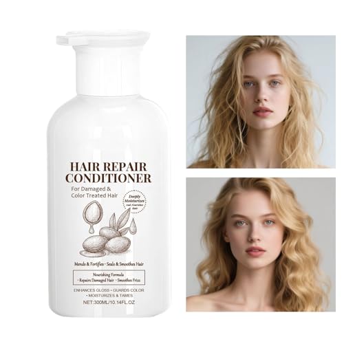Conditioner für trockenes Haar | 400 ml Repair Conditioner | langanhaltende schützende Feuchtigkeitscreme für den täglichen Gebrauch im Freien, Fitnessstudio | Badezimmer Haus Männer Conditioner für trockenes Haar | 400 ml Repair Conditioner | langanhaltende schützende Feuchtigkeitscreme für den täglichen Gebrauch im Freien, Fitnessstudio | Badezimmer Haus Männer von Générique