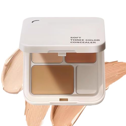 Contour-Palette Creme 3 Farben – Palette Concealer Glanz und Sculpting | Concealer für Grundierung und langer Halt, Unvollkommenheiten, Rötungen, Make-up Haut von Générique