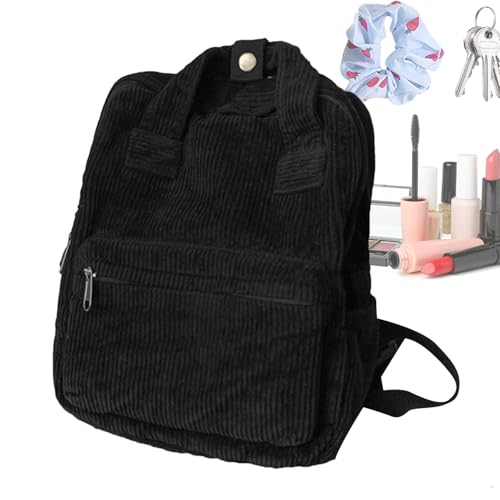 Cord Laptop Griff – Griff oben ästhetisch ansprechend für Reisen | große Kapazität für Mädchen, passt auf Laptops, Schwarz , Se référer au descriptif von Générique