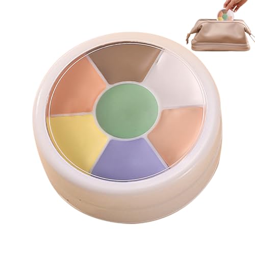 Creme-Foundation-Palette – Vollständige Abdeckung des Concealers für die makellose Kontur | langanhaltendes Make-up-Set mit mehreren Nuancen zum Hervorheben, Skulpturen, von Générique
