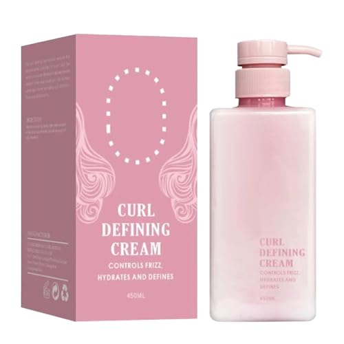 Curl Defining Cream, 450 ml Styling Cream Definer mit natürlicher Frizz Control und langer Lasting Hold, Effective Sculpting Gel, ideal für Männer & Frauen, gewellt Curl Defining Cream, 450 ml Styling Cream Definer mit natürlicher Frizz Control und langer Lasting Hold, Effective Sculpting Gel, ideal für Männer & Frauen, gewellt von Générique