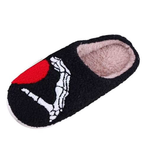 Damen-Slipper, Halloween, lustig, weich, bequem, für den Herbst, rutschfest, bequem, für den Innenbereich, Le Noir A, 38 EU Damen-Slipper, Halloween, lustig, weich, bequem, für den Herbst, rutschfest, bequem, für den Innenbereich, Le Noir A, 38 EU von Générique