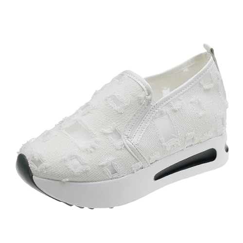 Damen-Tennisschuhe, bequem, orthopädisch, Damen, Sneaker, Damen, Casual, Outdoor, Indoor, Tennisschuhe, leicht, Freizeitschuhe, Orthopädische Schuhe, Keilabsatz, Sneaker, 2. Weiß., 36 EU Damen-Tennisschuhe, bequem, orthopädisch, Damen, Sneaker, Damen, Casual, Outdoor, Indoor, Tennisschuhe, leicht, Freizeitschuhe, Orthopädische Schuhe, Keilabsatz, Sneaker, 2. Weiß., 36 EU von Générique