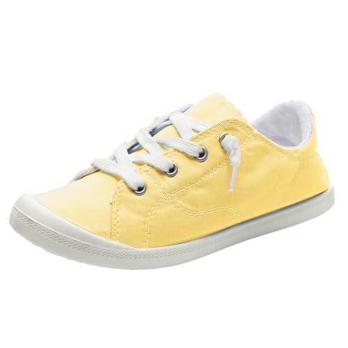 Damen-Tennisschuhe, bequem, orthopädisch, Damen, Sneaker, Damen, Gymnastik, bequem, Tennisschuhe, Freizeitschuhe, Casual, Orthopädische Schuhe, Gelb D, 37 EU Damen-Tennisschuhe, bequem, orthopädisch, Damen, Sneaker, Damen, Gymnastik, bequem, Tennisschuhe, Freizeitschuhe, Casual, Orthopädische Schuhe, Gelb D, 37 EU von Générique