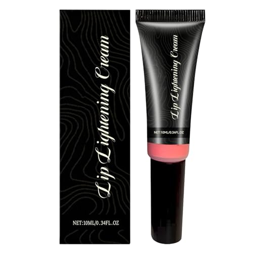 Dark Lips Lightening Cream, Lip Lightener Moisturizer Balm, 3,9 x 10,8 cm, lang anhaltende Glanz, feuchtigkeitsspendend und geschmeidig, für Smoker & Nicht-Smokers, einfach zu verwenden von Générique