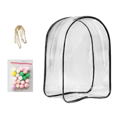 Deluxe Clear Storage Bags for Rag Dolls | Premium Dustproof Plush Doll Organizer Backpack | Geräumig, Stylish Bag for Daily Use, Weekend Trips, and Special Occasions von Générique