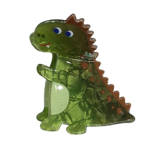 Dinosaurier-Haarspangen für Mädchen | Dinosaurier-Haar-Dekoration, modische Haarspange aus Acryl, für den täglichen Gebrauch, kleine Mädchen von Générique