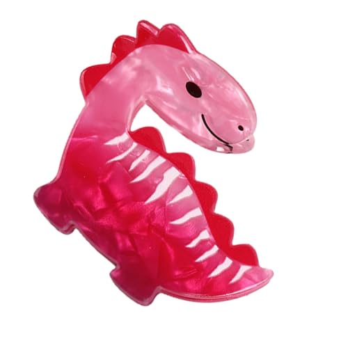 Dinosaurier-Haarzubehör – Originelle Haarspangen, ausgefallene Haarspangen | Bunte und niedliche Acryl-Haarnadeln, verspielter Stil für Kleinkinder und Mädchen von Générique