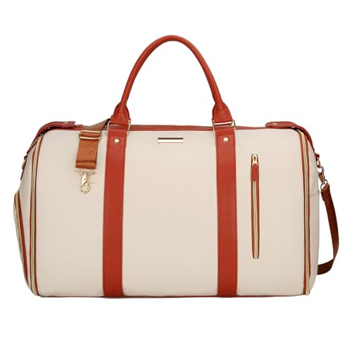 Duffle Bag – Travel Luggage Bag | Damen Herren Sport Gym Large Capacity Duffel Pack für Camping Beach Swim Pool Sport Gym Sportausrüstung Organizer, weiß, Se référer au descriptif, Siehe Beschreibung von Générique