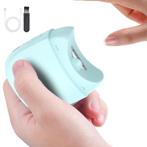 Electric Nail File, Nail Files, LED Nails Grinder, Toddler Nails Clip, Automatic Nail File With LED Light Designed for Children and Baby Safe Grooming, Avoid Fingertip Injuries von Générique