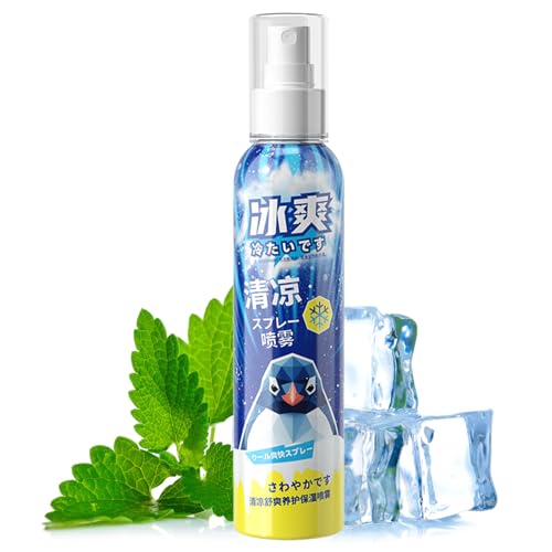 Erfrischendes Spray für warme Tage | tragbar, 150 ml, revitalisierender Nebel, beruhigende Feuchtigkeitscreme mit 360° drehbarem Design für Herren, Reisen, Indoor, Outdoor, , von Générique