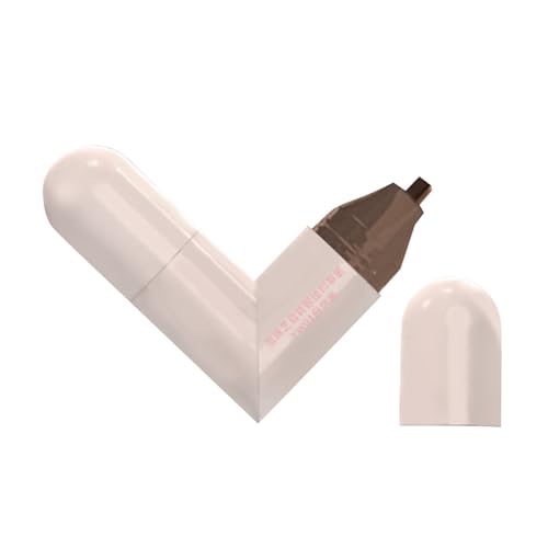 Eyeliner Stamp, Winged Eyeliner Pen, 2 Tip Design, Smudge-Proof Long-Lasting Quick-Drying Waterproof Precise Stencil Tool, Daily Makeup for Women Girls Wedding Commuting Travel von Générique