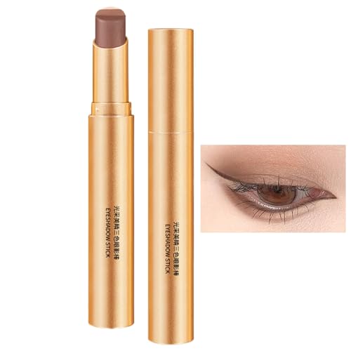 Eyeshadow Stick - Fookshadow Waterproof, Long Lasting Eye Makeup Kit | Shimmer Shades, 3 Colors Gradient Highlighter Makeup for Profis Eyeshadow Stick - Fookshadow Waterproof, Long Lasting Eye Makeup Kit | Shimmer Shades, 3 Colors Gradient Highlighter Makeup for Profis von Générique