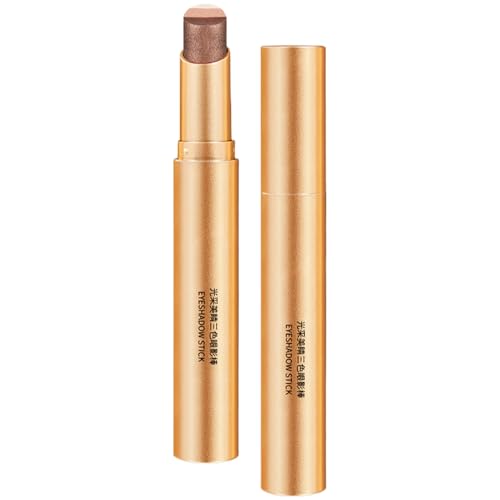 Eyeshadow Stick Pencil, Waterproof Cream Eyeshadow, 3-Color Gradient, Glitter Pigment Formula, Easy Application Design, Great for Daily Use or Professional Makeup Looks Eyeshadow Stick Pencil, Waterproof Cream Eyeshadow, 3-Color Gradient, Glitter Pigment Formula, Easy Application Design, Great for Daily Use or Professional Makeup Looks von Générique