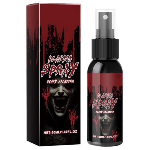 Falsches Blutspray | Make-up mit Bluteffekt | dekoratives Make-up 50 ml für Körper Gesicht Kostüm Erwachsene Kinder Vampir Cosplay Kleidung Falsches Blutspray | Make-up mit Bluteffekt | dekoratives Make-up 50 ml für Körper Gesicht Kostüm Erwachsene Kinder Vampir Cosplay Kleidung von Générique
