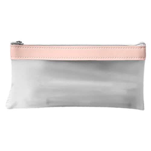 Federmäppchen, Federmäppchen, Aufbewahrungstasche für transparente Bleistifttaschen, Kosmetiktasche für Reisen mit großem Fassungsvermögen, Schulbedarf für Jugendliche, Frauen und Frauen, Pinkk, Se von Générique