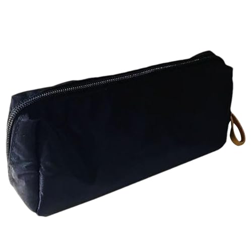 Federmäppchen, faltbar, Aufbewahrungstasche für Stifte, leicht, mit großer Kapazität, weiche Schreibwarentasche, tragbar, multifunktionale Kosmetiktasche mit Reißverschluss von Générique