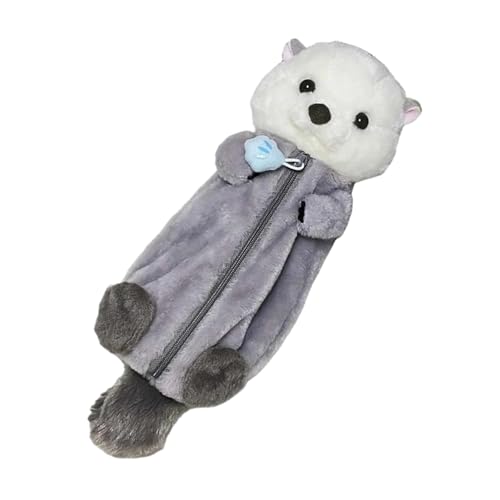 Federmäppchen in Tierform, Federmäppchen, Schreibwaren Organizer in Tierform, Federmäppchen für Mädchen und Schreibwaren Organizer zur Aufbewahrung von Radiergummi, Notizen, mehrfarbig, Se référer au von Générique