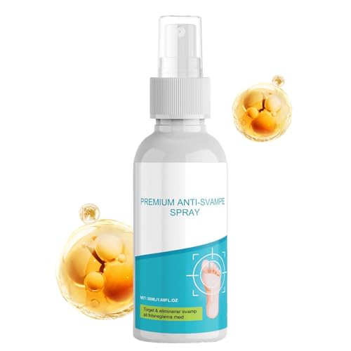 Feet Spray 50 ml Moisturizes Dry Foot Spray, 4,53 x 1,18 x 1,18 Zoll Nährschutz, Feet Care Moisturizer für Damen, Komfort, Sport, Softening, Herren, Odor, Itching von Générique