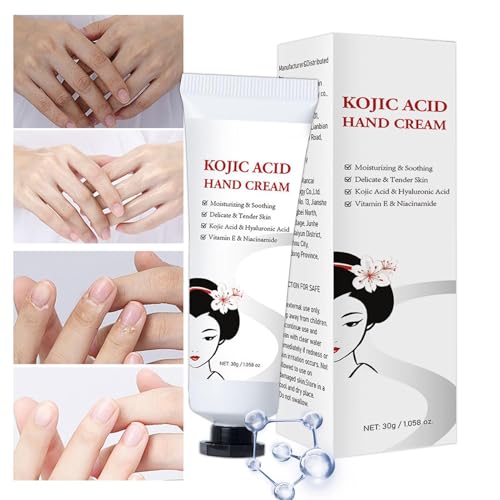 Feuchtigkeitsspendende Brightening Handcreme – Non-Greasy Handlotion, 30 g, natürliche Handpflege für Damen und Herren, Reisegröße Feuchtigkeitspflege für trockene Haut, pflegende Handpflege, schöne Feuchtigkeitsspendende Brightening Handcreme – Non-Greasy Handlotion, 30 g, natürliche Handpflege für Damen und Herren, Reisegröße Feuchtigkeitspflege für trockene Haut, pflegende Handpflege, schöne von Générique