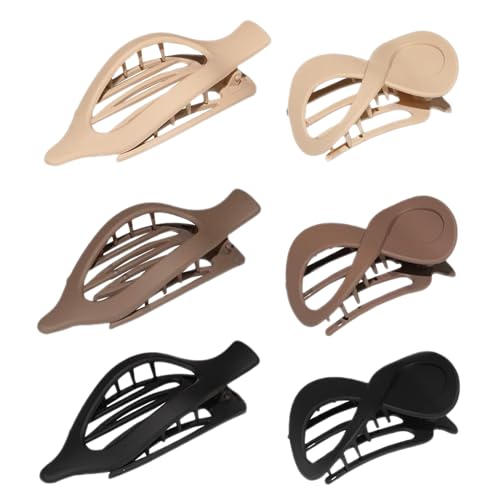 Flache Haarspangen für Frauen, flache Krallen, horizontale Haarspange, nicht rutschend, Kopfbedeckungszubehör, bequeme Haare für Frauen, Freundin, Mutter, Flache Haarspangen für Frauen, flache Krallen, horizontale Haarspange, nicht rutschend, Kopfbedeckungszubehör, bequeme Haare für Frauen, Freundin, Mutter, von Générique