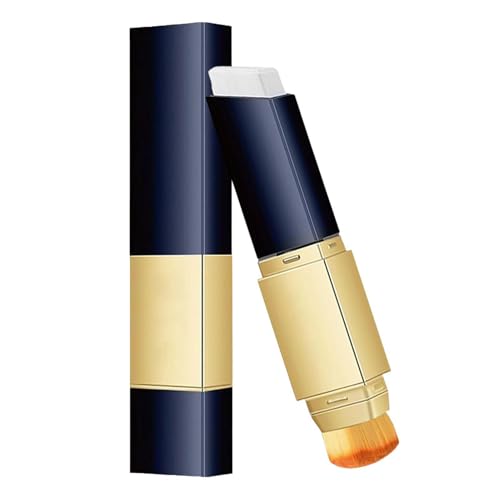 Foundation Stick - 2 in 1 Foundation Stick mit Pinsel - Long Lasting Full Stick - Feuchtigkeitsspendende Foundation Stick für Frauen und Mädchen von Générique