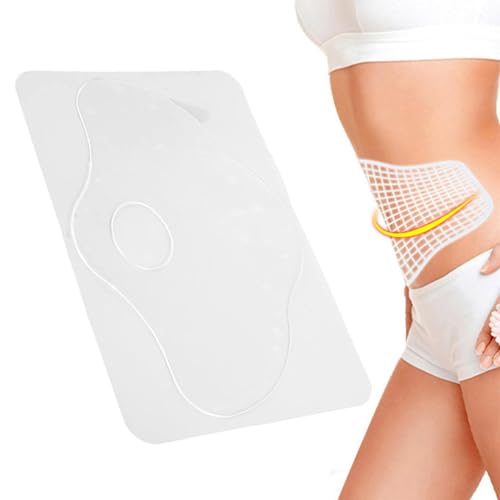 French Pancia Silikon Aufkleber Narbenpflaster, Schwangerschaftsstreifen Patch, Anti-Dricring-Patch für Magen, Bauchpflege mit wiederverwendbarer abnehmbarer Folie für Frauen | Patch von Générique