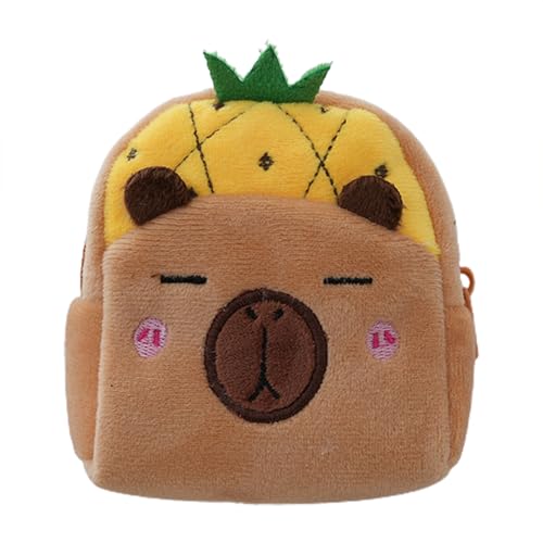 Geldtasche aus Plüsch – Cartoon-Brieftasche, tragbare Organisationstasche | Freiluft, Cartoon-Thema, Münzbeutel zum Thema Capybara, Bogentaschen, gelb, Se référer au descriptif, Siehe Beschreibung Geldtasche aus Plüsch – Cartoon-Brieftasche, tragbare Organisationstasche | Freiluft, Cartoon-Thema, Münzbeutel zum Thema Capybara, Bogentaschen, gelb, Se référer au descriptif, Siehe Beschreibung von Générique