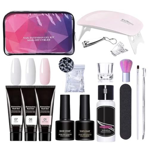 Generator-Overlay-Paket – funktioniert mit , 20 ml | Langlebiges Glossy Enhancement Heurring Polish System, Beauty Nail Equipment für Lernende Schüler Anfänger von Générique