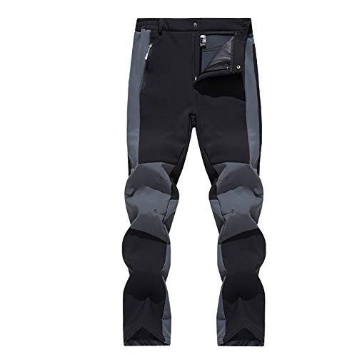 Générique 2024 Weihnachten Teuf Frauen Skihose Schneehose Wasserdicht Trockene Schnell Leichte Winterhose Berg Shorts Spitze Schwarz, Schwarz, 50 von Générique