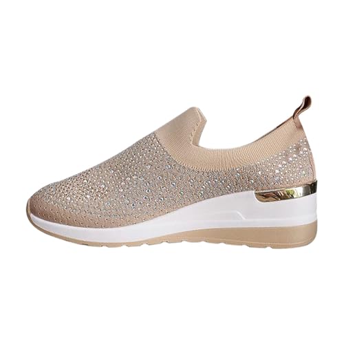 Générique 2025 Damen-Sneaker, Freizeitschuhe für Damen, mit glänzenden Strasssteinen, Sportschuhe, ohne Schnürung, leicht, atmungsaktives Mesh, Wanderschuhe, Joggingschuhe, kaki, 37 EU Générique 2025 Damen-Sneaker, Freizeitschuhe für Damen, mit glänzenden Strasssteinen, Sportschuhe, ohne Schnürung, leicht, atmungsaktives Mesh, Wanderschuhe, Joggingschuhe, kaki, 37 EU von Générique