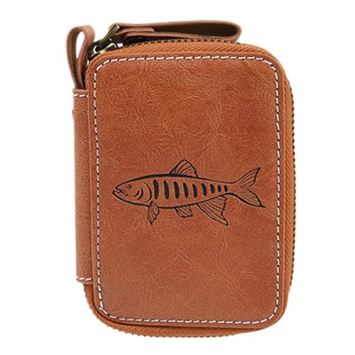 Générique Bait Storage Binder, Fishing Tackle Binder, Portable Fishing Bag, Fish Wallet Tackle Binder Bag, Perfect for Keeping Fishing Gear and Baits Organized and Accessible for both men and women, von Générique