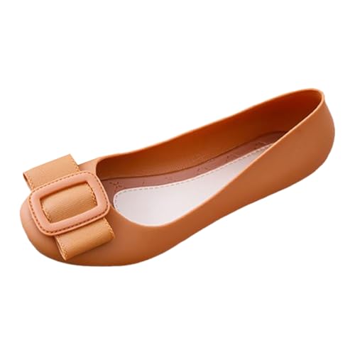 Générique Damen Ballerinas Sportlich Leicht Breite Füße Flache Schuhe Runde Zehe Exquisite Ballerinas Atmungsaktiv Weiche Und Elegante Sohle Rutschfest, Orange, 37 EU Générique Damen Ballerinas Sportlich Leicht Breite Füße Flache Schuhe Runde Zehe Exquisite Ballerinas Atmungsaktiv Weiche Und Elegante Sohle Rutschfest, Orange, 37 EU von Générique
