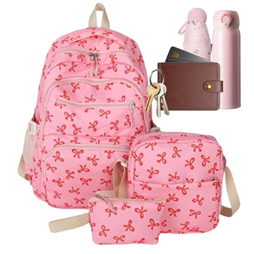 Générique Damen – Elegante Handtasche mit Schnallen-App, leichter Freizeitwagen | Geräumig mit Fächern mit Organizer, modischer Schulterriemen, hot pink, Se référer au descriptif von Générique