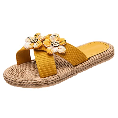 Générique Damen-Sandalen Hallux Valgus Damen Freizeitschuhe Keilabsatz Schuhe für Klassisch bequem, Gelb A., 42 EU Générique Damen-Sandalen Hallux Valgus Damen Freizeitschuhe Keilabsatz Schuhe für Klassisch bequem, Gelb A., 42 EU von Générique