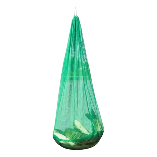 Générique Fishing Bait Trap – Floating Fishing Basket | Portable Catching Tool for Daily Use | Drawstring Fishing Bait Mesh | Large Capacity Angling Supplies | Outdoor Activities Fishing Net Bag von Générique