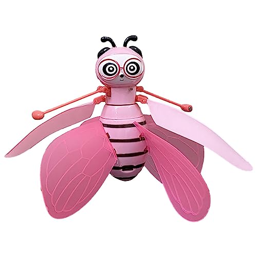 Générique Flying Bee Toys – Flying Bee mit manueller Induktion | Lern- und Hängespielzeug, wiederaufladbares fliegendes Spielzeug mit manuellem Sensor, Outdoor-Spielspielzeug für und Mädchen, von Générique