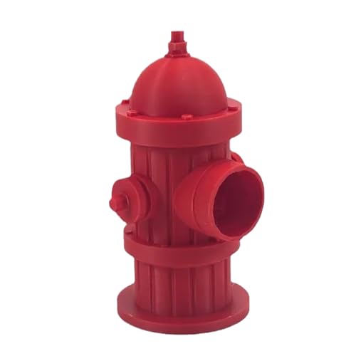 Générique Funny Dog Poop Bag Holder, Fire Hydrant Dispenser, Weather-Proof Waste Bags Carrier, Red Poop Organizer, Convenient Leashs Accessory for Outdoor Pet Use, 5.7 × 2.3 × 2.9 inch, mehrfarbig, Se von Générique